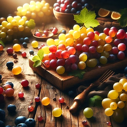 fresh grapes
