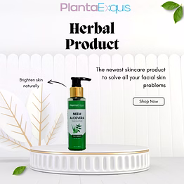 planta exquis neem aloe vera facewash