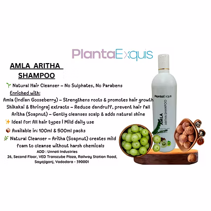 Amla Aritha Shampoo-4