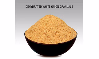 DEHYDRATED WHITE ONION GRANUALS