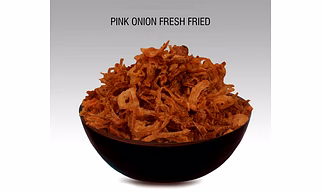 PINK ONION FRESH FRIED