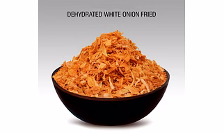 DEHYDRATED WHITE ONION FRIED