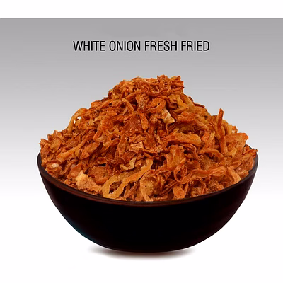 white onion fresh fried
