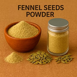 fennel seeds powder for bulk export – ground fennel for bakery, snacks and spice blends | katke's spices for b2b global buyers, importers, and suppliers