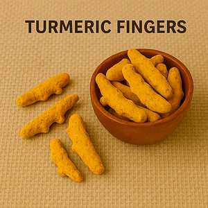 TURMERIC FINGERS for Bulk Export – Industrial Whole Spices Ingredient Supply | Katke's Spices for B2B Global Buyers, Importers, and Suppliers