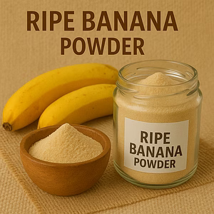 Ripe banana powder for Bulk Export – Industrial Fruit Powders Ingredient Supply | Katke's Fruit Powders for B2B Global Buyers, Importers, and Suppliers