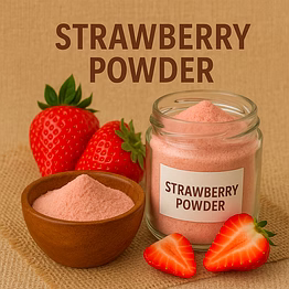strawberry powder for bulk export – industrial fruit powders ingredient supply | katke's fruit powders for b2b global buyers, importers, and suppliers