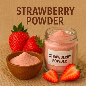 Strawberry powder for Bulk Export – Industrial Fruit Powders Ingredient Supply | Katke's Fruit Powders for B2B Global Buyers, Importers, and Suppliers