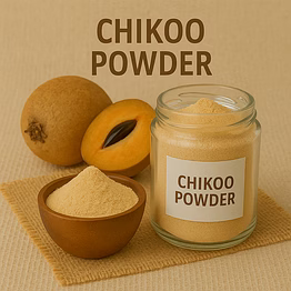 chikoo (sapota) powder for bulk export – industrial fruit powders ingredient supply | katke's fruit powders for b2b global buyers, importers, and suppliers