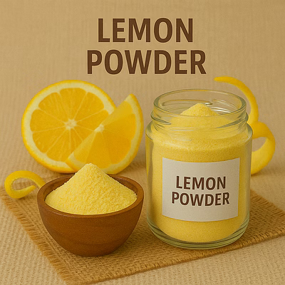 lemon powder for bulk export – industrial fruit powders ingredient supply | katke's fruit powders for b2b global buyers, importers, and suppliers