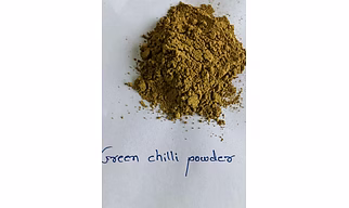 Green chilli powder