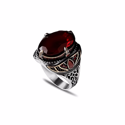 garnet ring