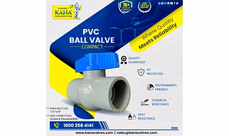 PVC Ball Valve (Compact) - DN15 TO DN50
