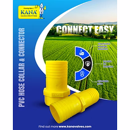 plastic hose connectors & hose nipples - 1/2 inch to 8 inch (15mm to 200mm)