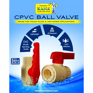 CPVC Ball Valve - 1¼" (32mm or 1¼ Inch)