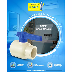 2 Inch KANA CPVC Ball Valve - (50mm or 2")