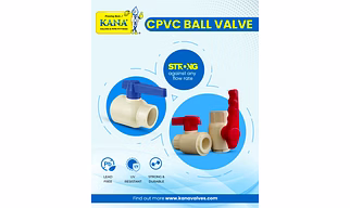 KANA CPVC Ball Valve - 1½ Inch (40mm or 1½")