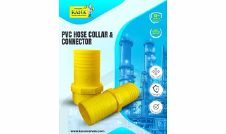 5 inch PVC Hose Connector for 125mm or 5" PVC Flat Hose & Suction Hose - KANA Valves