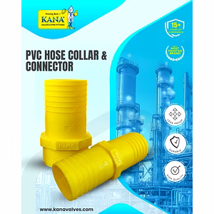 5 inch PVC Hose Connector for 125mm or 5" PVC Flat Hose & Suction Hose - KANA Valves