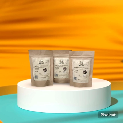 Multani Mitti (pack of  3 each 100gm )-1
