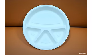 Eco-friendly 12'' 4 compartment plate