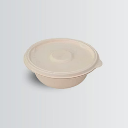 biodegradable round & rectangle food takeaway container