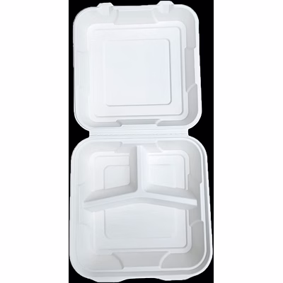 food takeaway clamshell box