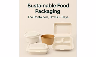 Sustainable Food Packaging Products | Containers, Bowls, Trays & Boxes