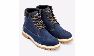 Combat Suede Leather Boots