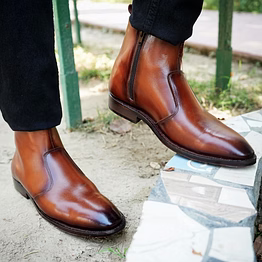 somerset leather chelsea boot
