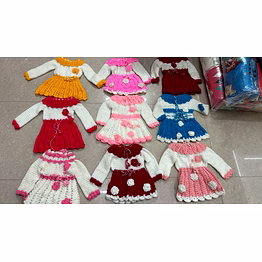 hand made knitter garments for babies