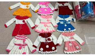 HAND MADE KNITTER GARMENTS FOR BABIES