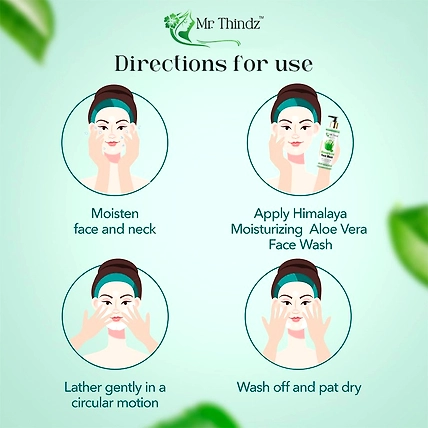 Mr.Thindz ALOE vera gel face wash 100 ml-4