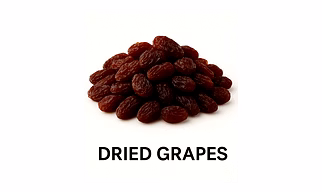 Dried grapes