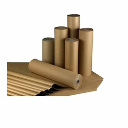 brown kraft paper reel