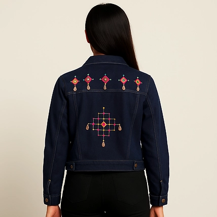 women's stylish denim Jacket-1