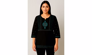 Women's Embroidered Kurti