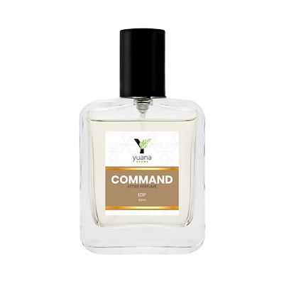 yuana aroma command attire perfume for men long lasting eau de parfum 50 ml