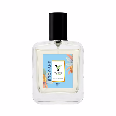 yuana aroma 9 to 9 she attire perfume for women long lasting eau de parfum 50 ml