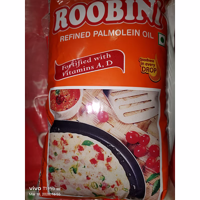 roobini refined palmolein oil
