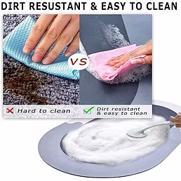 WATER ABSORBENT MAT|BATHROOM MAT Floor Mat| Bath Mat |Doormat | Bathroom Carpet|Cushion Mat Super Absorbent Soft Carpet| Quick Dry Dirt Barrier for Home Office mat ABSORBENT BATHROOM &amp; HOME FLOOR (NONSLIP)  MAT (40x60cm)
