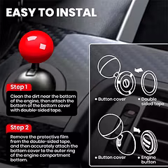Car Push to Start Button Cover | Car Push to Start Button Rocker