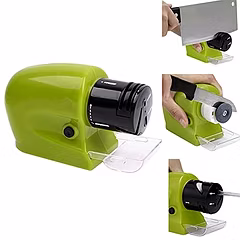 KNIFE SHARPENER GREEN | 3 SLOT KNIFE SHARPENER