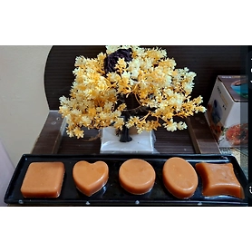 RICE, TURMERIC AND MILK SOAP (HOMEMADE)
