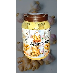 FRESH GINGER GARLIC PASTE (HOMEMADE) 1KG