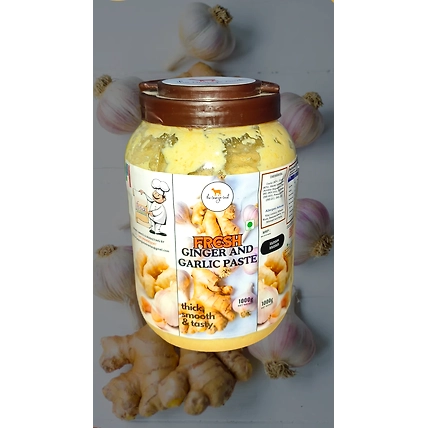 FRESH GINGER GARLIC PASTE (HOMEMADE) 1KG-12684831