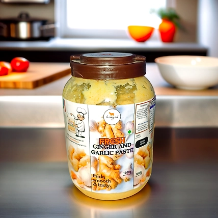 FRESH GINGER GARLIC PASTE (HOMEMADE) 500g-2