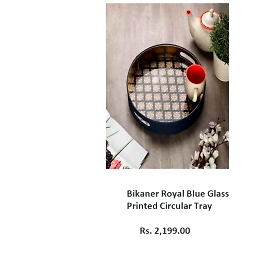 Bikaner Royal Blue Glass