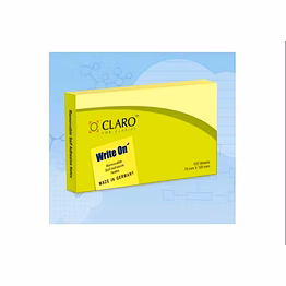 claro write on 75mm x 125mm