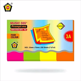 claro prompts 25mm x 75mm 4 pads of 40